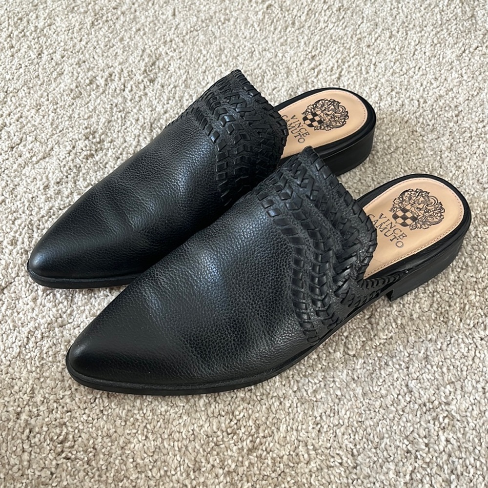 NEW Vince Camuto Leather Mules